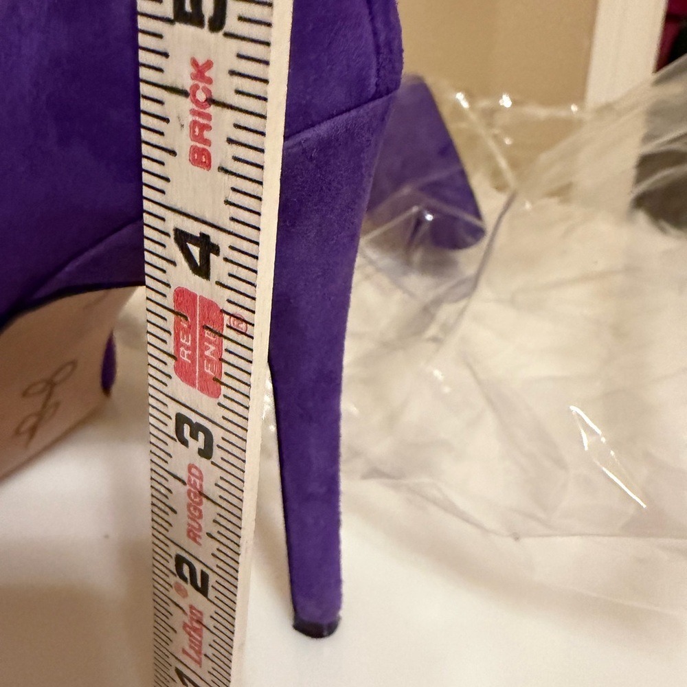 Jessica Simpson Vibrant Purple Heels - Picture 7 of 8